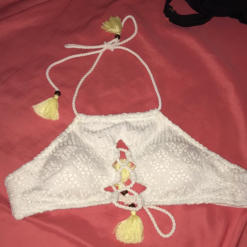 White VS Swim Top